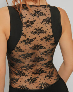 Sheer lace dress - Claudio Milano Couture 