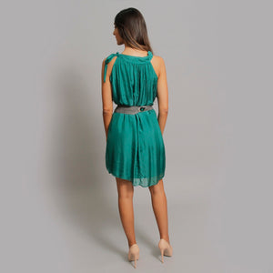 The Halter Silk Dress - Claudio Milano Couture 