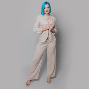The Linen Pant - Claudio Milano Couture 