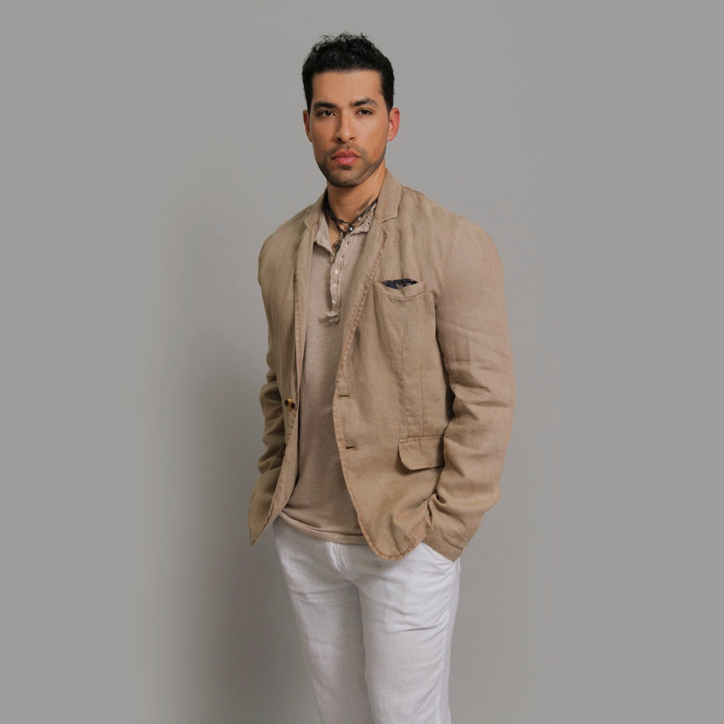 The Linen Blazer - Claudio Milano Couture 